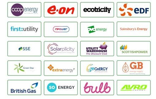 Electricity providers comparison