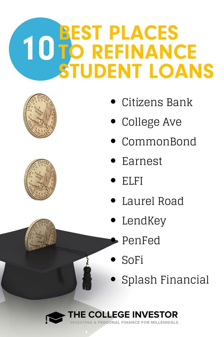 Best Places To Refinance Student Loans