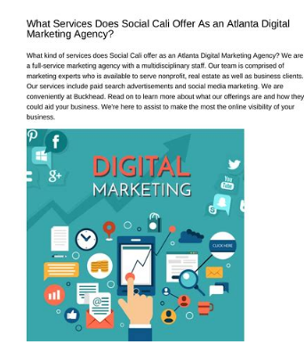 Social Cali Digital Marketing Agency