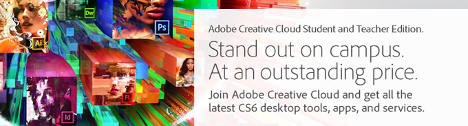 Adobe Cloud Student Edition